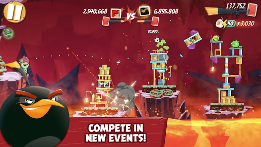 Angry Birds 2 Mod APK v26.4.0 (Unlimited Money) Screenshot 3