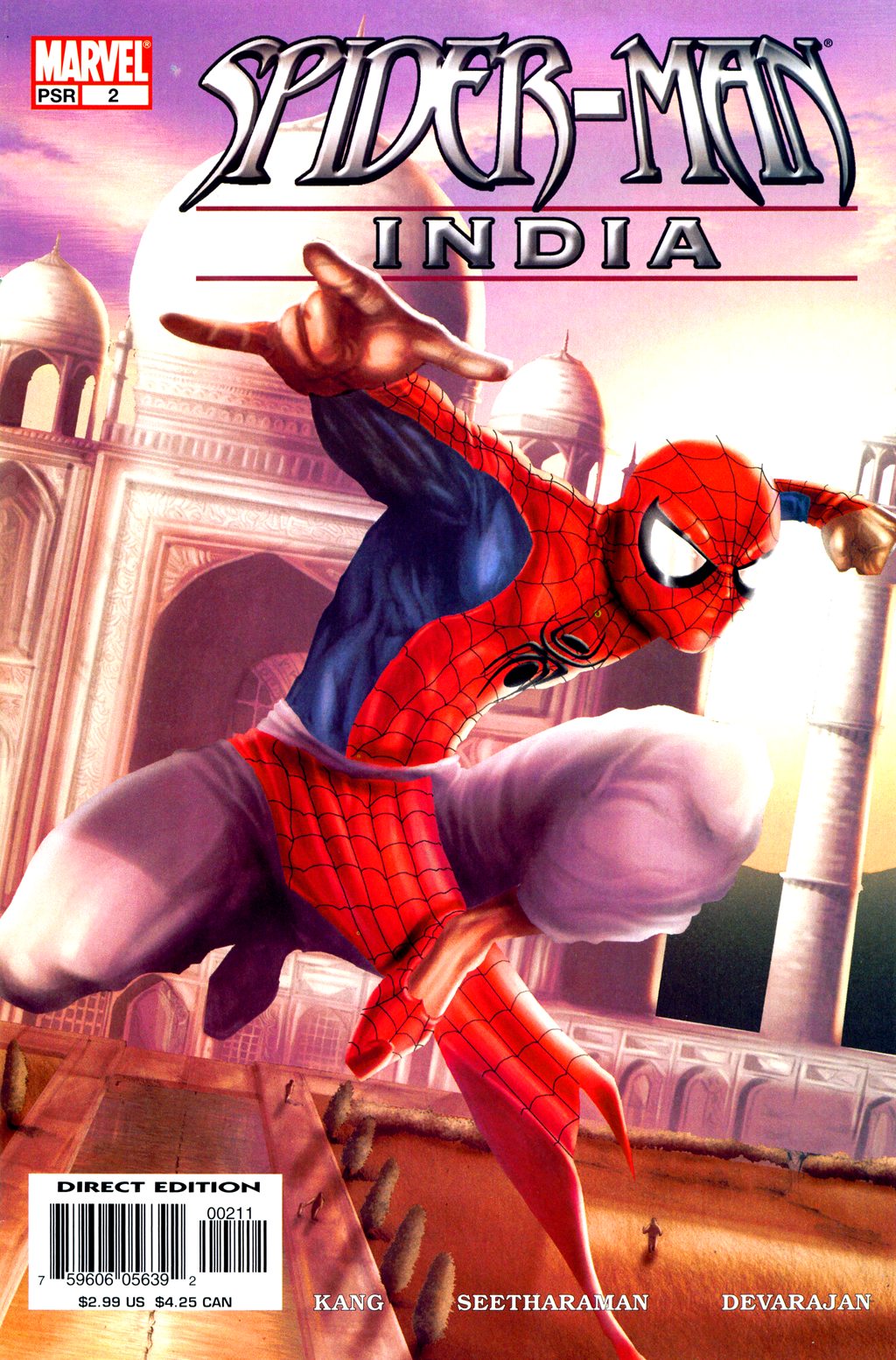 Cover of SPIDER-MAN INDIA 002