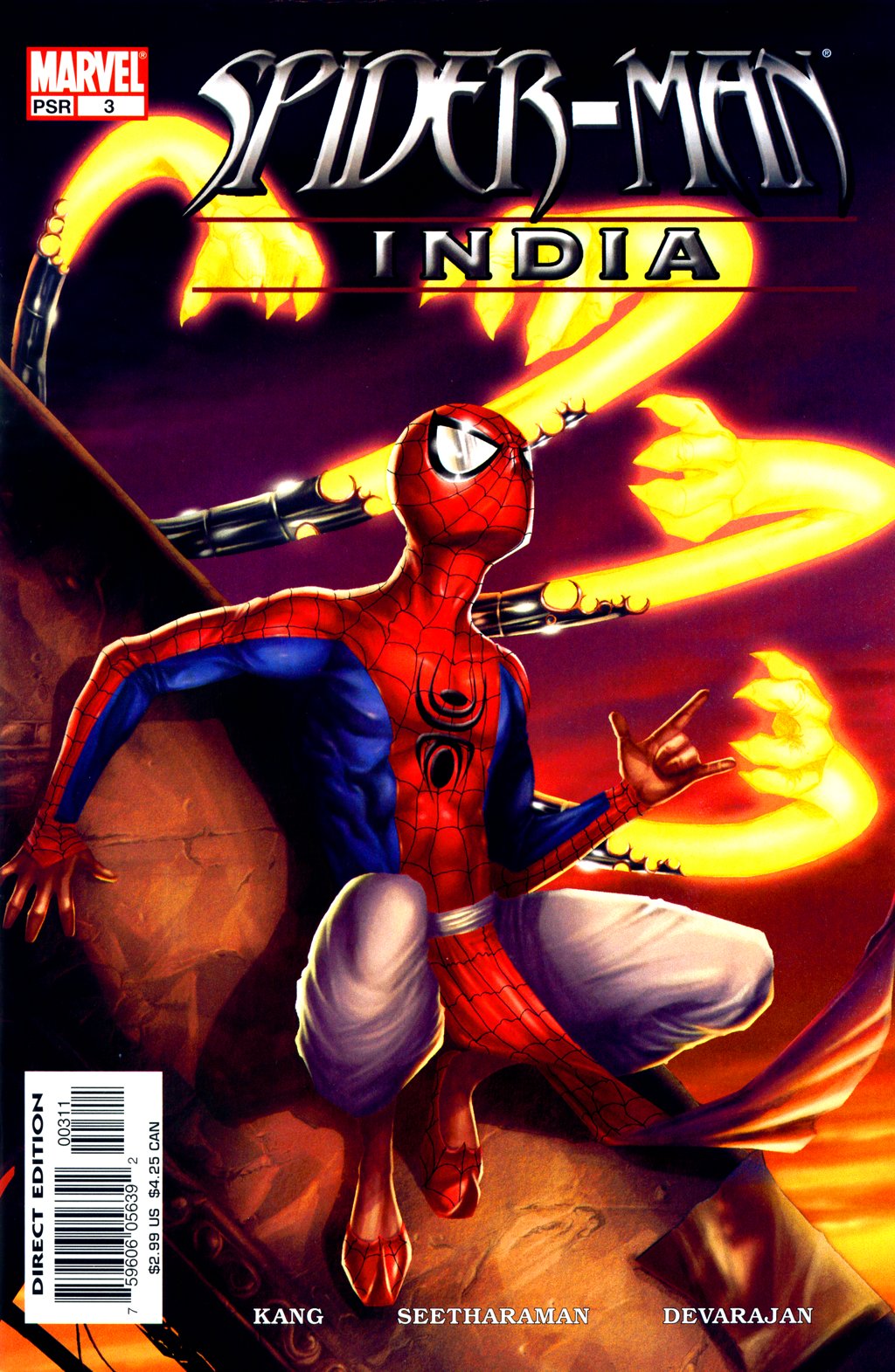 Cover of SPIDER-MAN INDIA 003