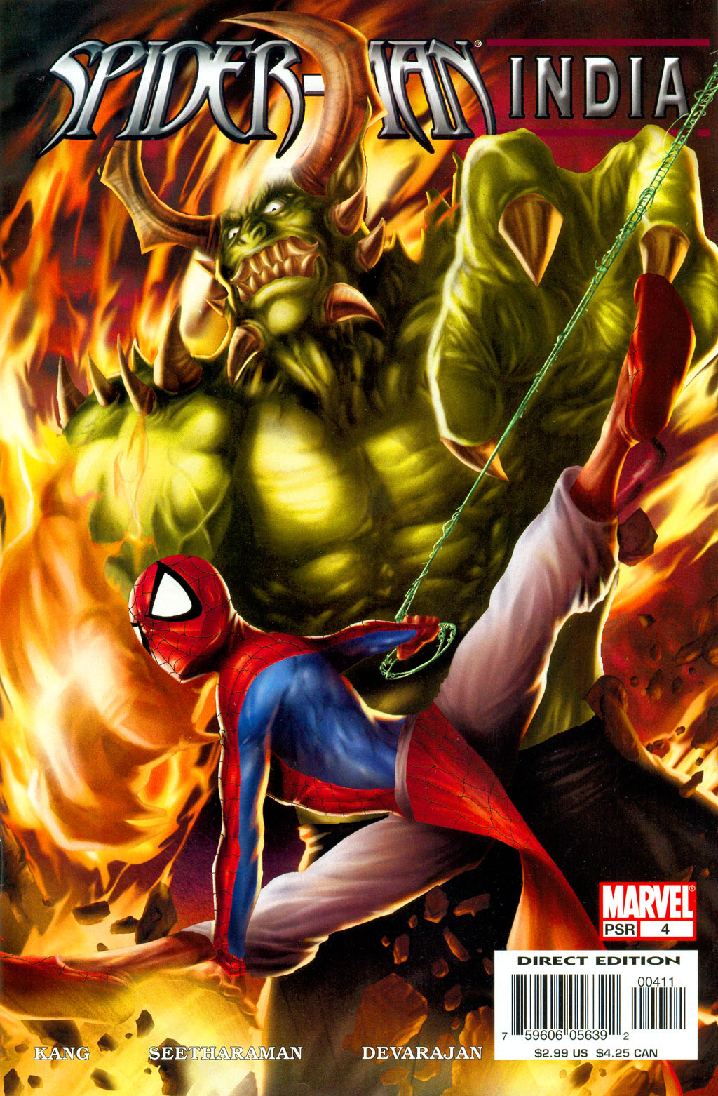 Cover of SPIDER-MAN INDIA 004
