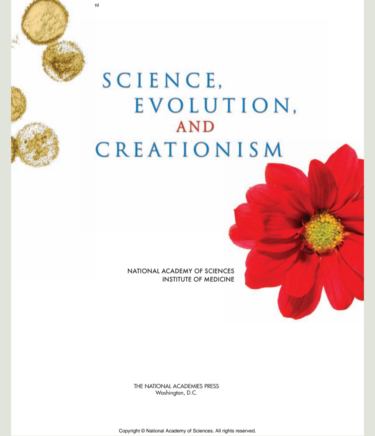 Cover of SCIENCE, EVOLUTION, AND  CREATIONISM