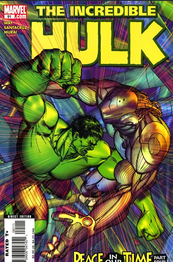 Cover of Planet Hulk 08 - Incredible Hulk v3 / Peace In Our Time