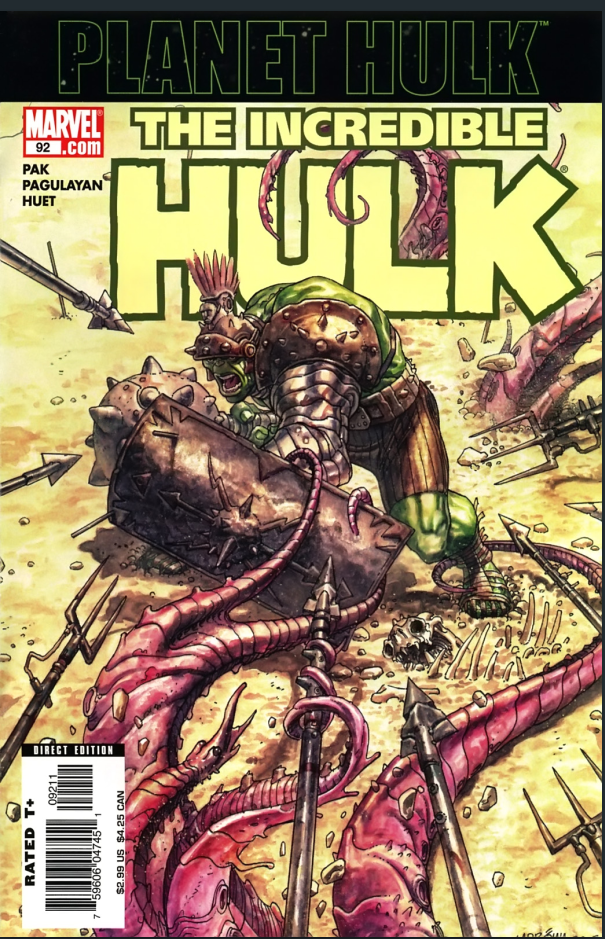 Cover of Planet Hulk 09 - Incredible Hulk v3 / Exile