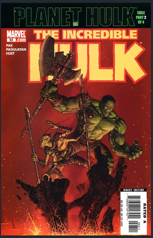 Cover of Planet Hulk 10 - Incredible Hulk v3 / Exile