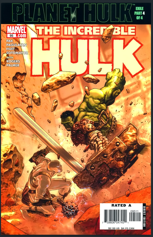Cover of Planet Hulk 12 - Incredible Hulk v3 / Exile