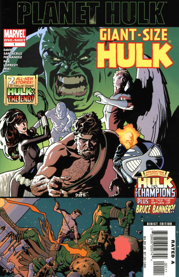 Cover of Planet Hulk  14 - Giant Size Hulk 01 (2006)
