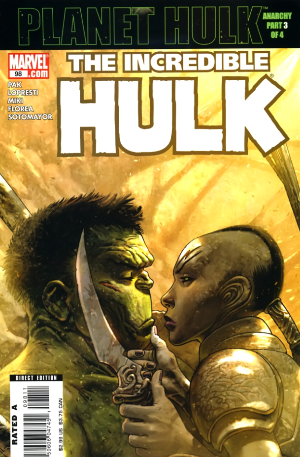 Cover of Planet Hulk 17 - Incredible Hulk - Anarchy -3