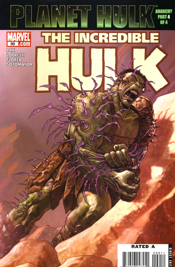 Cover of Planet Hulk 18 - Incredible Hulk - Anarchy -4