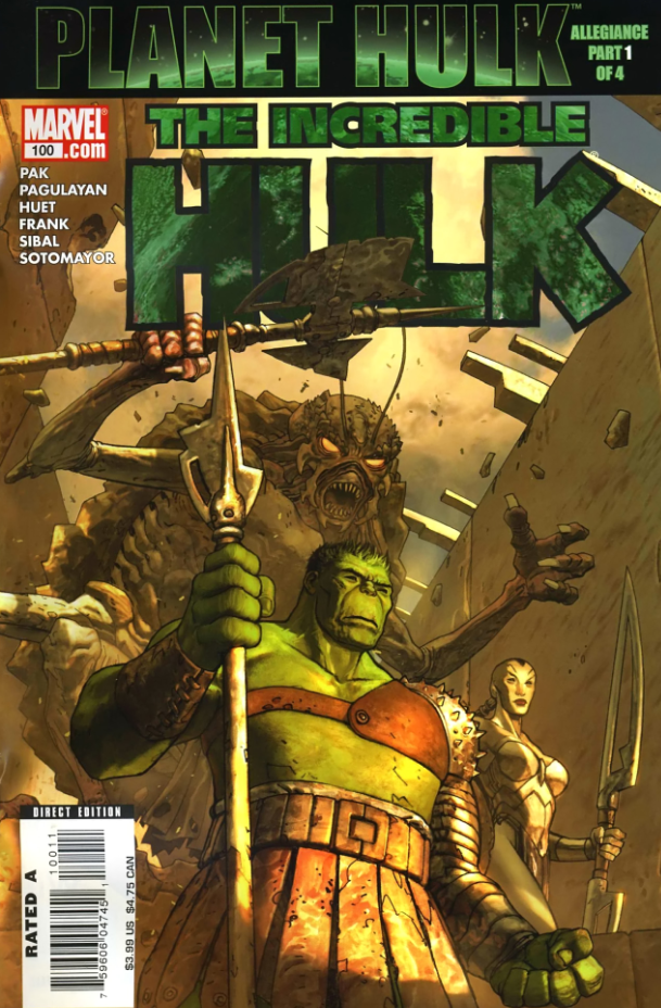 Cover of Planet Hulk 19 - Incredible Hulk v3 - Allegiance - 1
