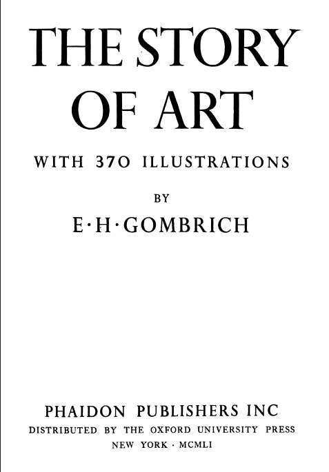 Cover of The Story of Art